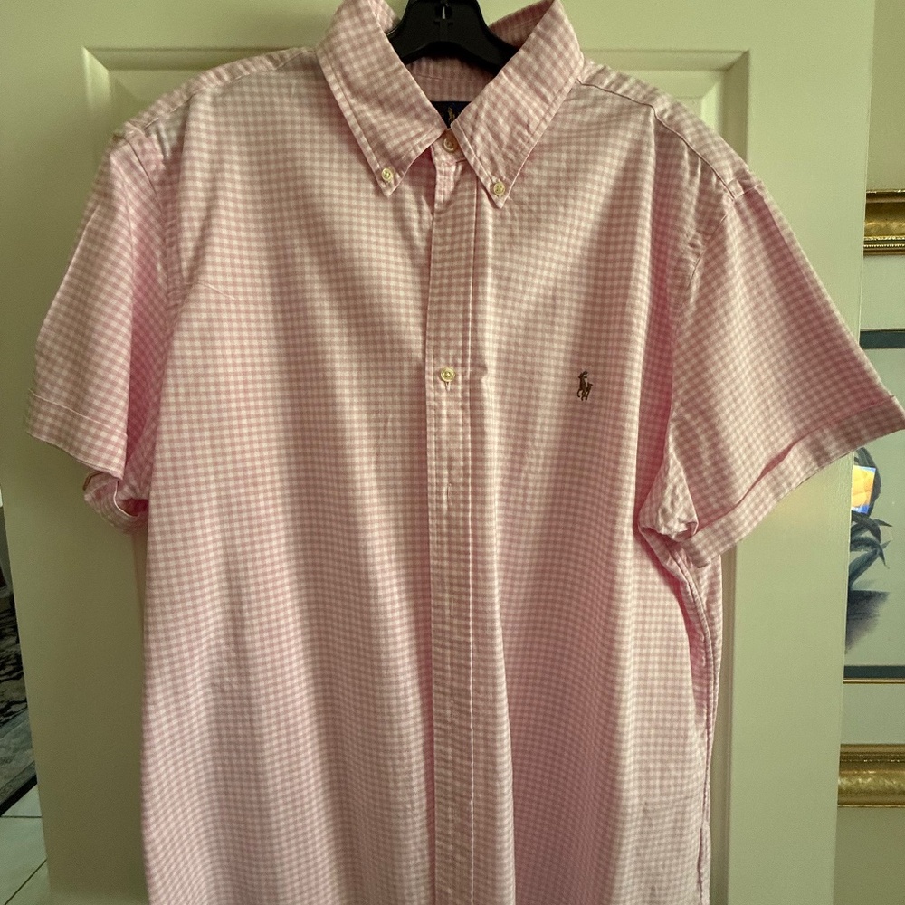 POLO RALPH LAUREN GINGHAM CHECK SHIRT SS